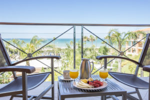 Spanien - Andalusien - Hipotels Barrosa Palace - Balkonblick
