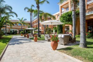 Spanien - Andalusien - Hipotels Barrosa Palace - Buffettrestaurant Terrasse 2